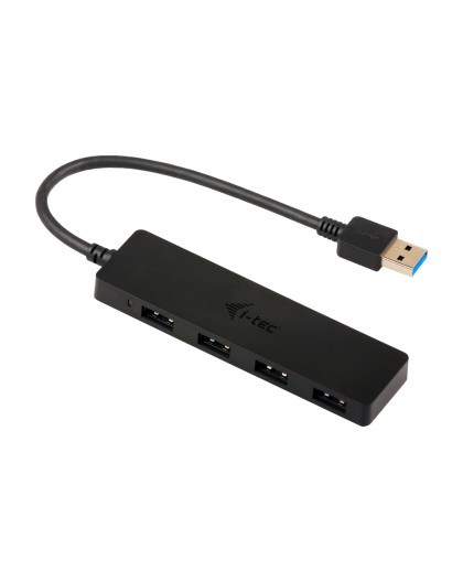 USB3.0 HUB 4Port SuperSpeed passiv i-Tec Black