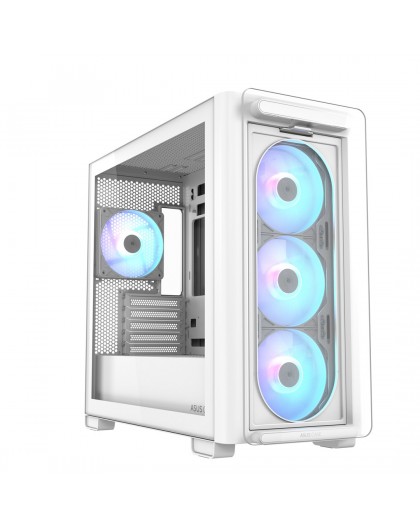 ASUS A23 PLUS ARGB WHITE Computer Case White