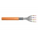 Digitus CAT 7 S/FTP data cable - installation cable, 100 m, simplex, Dca-s2, d1, a1