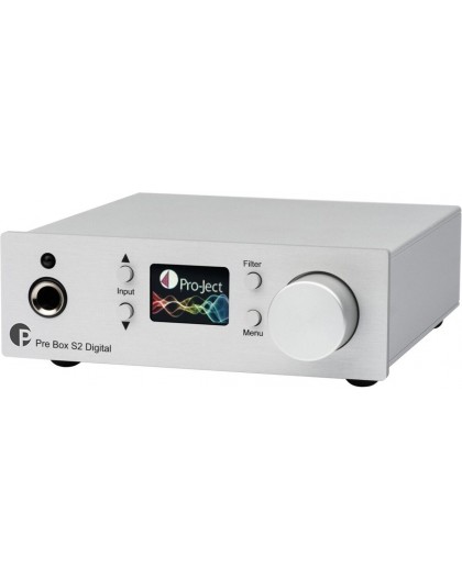 Pro-Ject Pre Box S2 Digital Edition 23 - preamplifier, silver