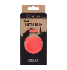 Tactical Airtag Beam Collar Tracking Device / red