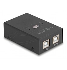 DELOCK USB 2.0 slēdzis diviem PC četriem ierīcēm