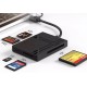 Extra Digital Memory Card Reader CF, SD, TF, MS, XD