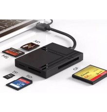 Extra Digital Memory Card Reader CF, SD, TF, MS, XD
