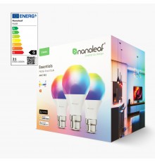 Nanoleaf Essentials Matter Smart Bulb B22 - 3PK