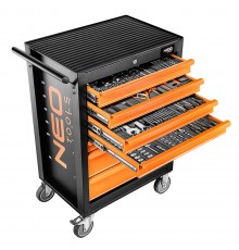 Workshop cabinet, 7 drawers + 176 tools