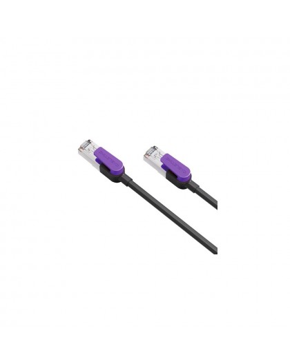 Cabletime Cat8 S/STP Cable, 8m, Black