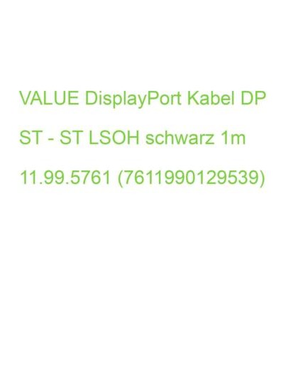 DP KABELDP-DPLSOH1M