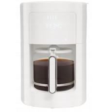 ELLE 1.8L white filter coffee maker
