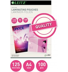 Leitz iLAM A4 laminavimo lapai, 125 mikronų / 100 vnt.