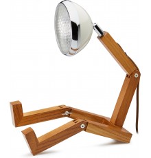Mr. Wattson Original -table lamp, Vintage White