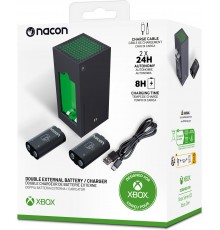 Nacon Double External Battery Pack + Charger, Xbox