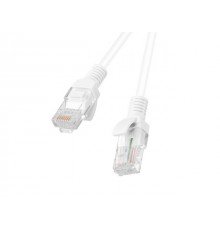 PATCHCORD KAT.6 UTP 2M BIAŁY FLUKE PASSED LANBERG 10-PACK