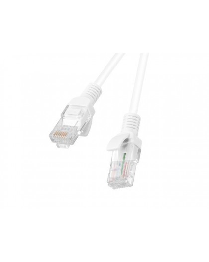 PATCHCORD KAT.6 UTP 2M BIAŁY FLUKE PASSED LANBERG 10-PACK
