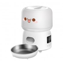 Rojeco 3L Automatic Feed Dispenser Button Version (White)