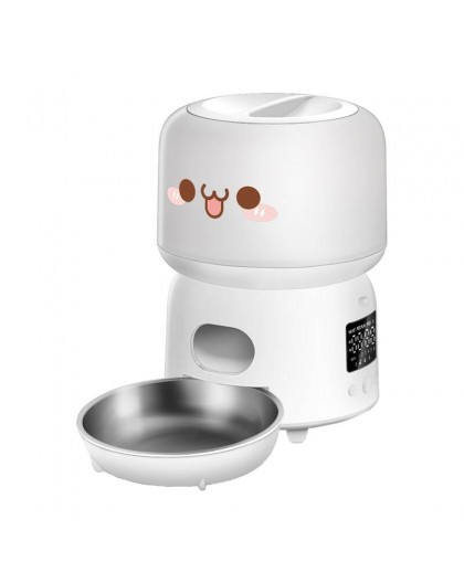 Rojeco 3L Automatic Feed Dispenser Button Version (White)