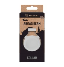 Tactical Airtag Beam Collar Tracking Device / white