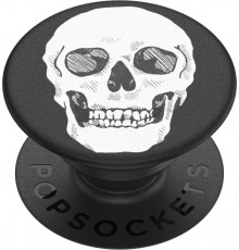 PopSockets PopGrip -telefonitugi, Shaky Bones White