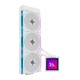 Lian Li Hydroshift II LCD-S, 360TL Wireless Liquid Cooling System with Controller, White