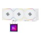 Lian Li Hydroshift II LCD-S, 360TL Wireless Liquid Cooling System with Controller, White
