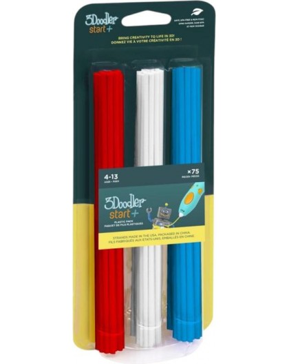 3Doodler Filament / Create+ & Pro+ / 250 / PLA / black, white
