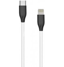 Extra Digital Silicon USB Type-C - Lightning Cable (white, 1m)