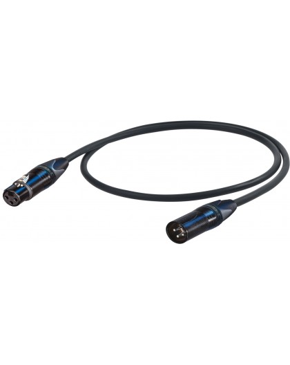 PROEL professional microphone cable, 7m, black