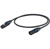 PROEL professional microphone cable, 7m, black
