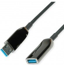 ROLINE USB3.2 GEN1 ACTIVE AOC CABLE ST/BU