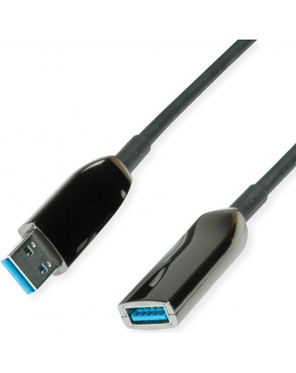 ROLINE USB3.2 GEN1 ACTIVE AOC CABLE ST/BU