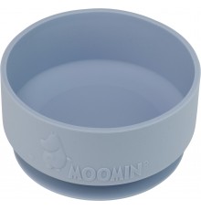 Muumi Silicone Bowl, Sky Blue