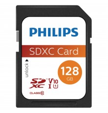 Philips SDXC Card 128GB Class 10 UHS-I U1