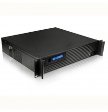 Techly I-CASE IPC-240L computer case Rack Black