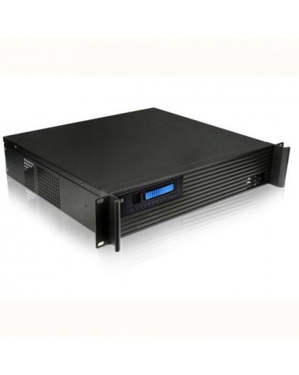 Techly I-CASE IPC-240L computer case Rack Black