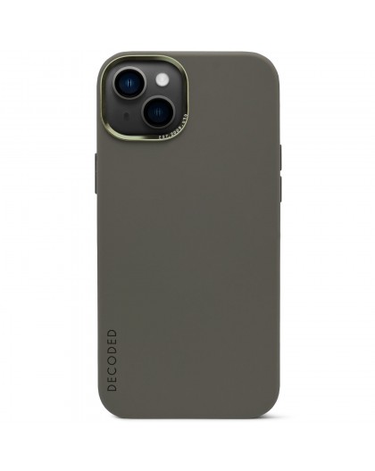 Decoded AntiMicrobial Silicone Backcover iPhone 14 Plus Olive