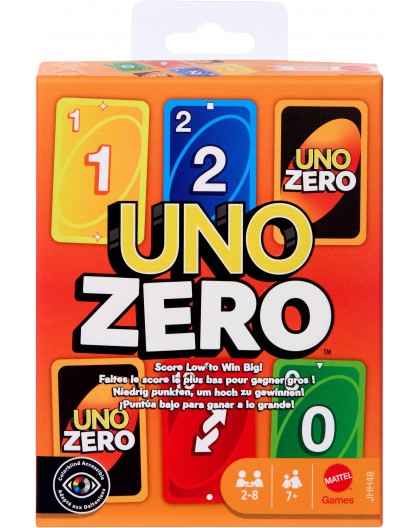 Uno Zero Card Game