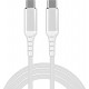 Fuj:tech USB-C - USB-C kabelis, 3m, balts