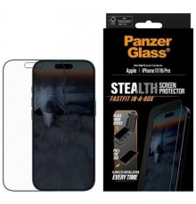 PanzerGlass Stealth Screen Protector with Black Frame iPhone 17 Ai