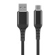Fuj:tech USB-C - USB-A kabelis, 1m