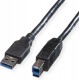 ROLINE USB3.2 GEN1 CABLE A-B 3M