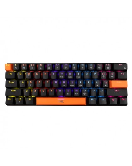 Baracuda BGK-03111 Dolphin Keyboard Black US Red Switch
