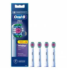 Oral-B Pro 3D White -varuharjad, 4 tk