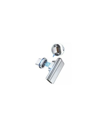 Beline Magnētiskais adapteris USB-C sudrabots DAC BLNAM01