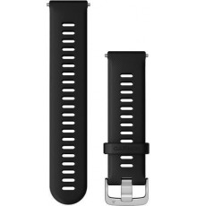 Garmin Quick Release silikona siksna, 22 mm, melna