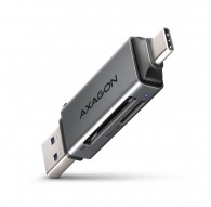 ATMIŅAS LASĪTĀJS USB-C+USB3.2 2SL/SD/MICROSD CRE-DAC AXAGON