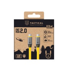 Tactical Fat Man 2.0 USB-C/USB-C Cable 1m / yellow