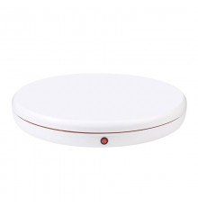 Rotating display stand Puluz 45 cm (white)