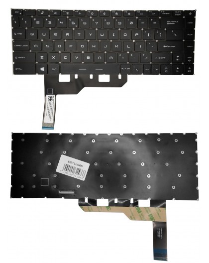 Keyboard MSI GE66 with backlit (US)