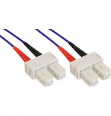 InLine SC-SC, multimode 50/125µm fiber optic cable, length 2 m