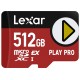 Lexar Play Pro 512 GB microSD Express memory card